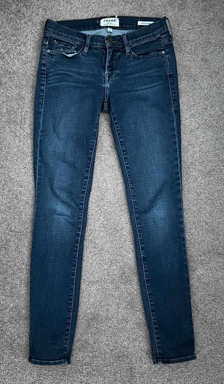 FRAME Le Skinny De Jeanne Skinny Stretch Denim Jeans, Size 26